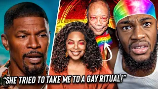 **HOLLYWOOD IS PISSED!! Oprah EXPOSED For Luring Jamie Foxx To Quincy Jones Ritual Parties