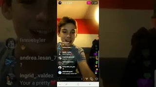 Dylan Kingwell livestream with his friend.