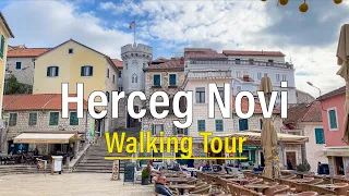 Herceg Novi Montenegro January 2024 4K Walking Tour