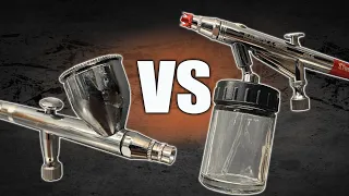 Gravity vs Siphon Airbrush