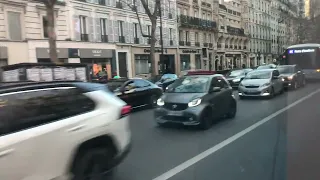 Voyage dans le bus PC RATP - Heuliez Gx437 - Porte D’Asnière - Pont du Garigilliano