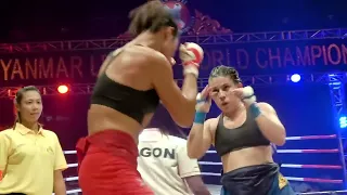 Violent Women's World Lethwei(Burmese Bare-Knuckle Boxing) Title Fight