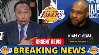 IT JUST HAPPENED! DARVIN HAM'S DISMISSAL CONFIRMED! SAD NEWS! SHOCKED THE NBA! LAKERS NEWS!