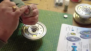 Armortek Tiger 1 Tank Build -  (Video 7)16 wheel build.