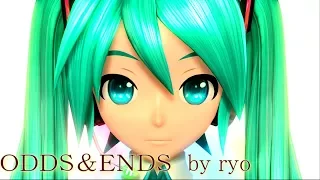 [60fps Full風] ODDS&ENDS - Hatsune Miku 初音ミク Project DIVA Arcade English lyrics Romaji subtitles PDA