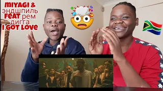 HAJIME IS THE BEST 🇷🇺🔥| Miyagi & эндшпиль feat Pем дигга - I Got Love |AFRICAN REACTION🇿🇦