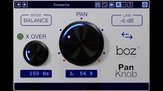 Pan Knob Demonstration