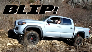 Here's How The 2017 Toyota Tacoma TRD Pro Fares Against A Jeep Wrangler Off-Road | BLIP!