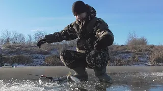 Первый лед 2021-2022. Зимняя рыбалка 🎣