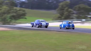 2014 Australian Muscle Car Mustang vs Mini Cooper