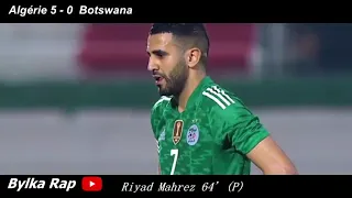 Tous Les Buts ⚽  De L'équipe Nationale D'Algérie 🇩🇿 Lors Des 24 Matchs consécutifs Sans Défaite  🎖