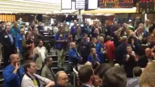 CME Corn Pit "when the screens go down"