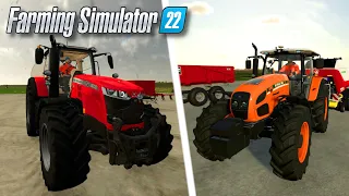 I spent 24 HOURS on FLAT MAP with 0$ | Farming Simulator 22 | ep.4