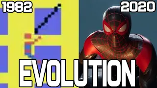 EVOLUTION IN SPIDERMAN GAMES (1982-2020)