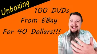 Unboxing 100 DVDs for $40!!!