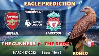 Arsenal vs Liverpool Prediction || Premier League 2021/22|| Eagle Prediction