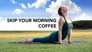 Yoga For Energy (Better Than Coffee!) 10-min Morning Wake up