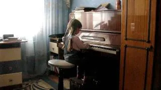 Victoria Turova, 4 y/o, plays S. Maykapar "Children's dance"