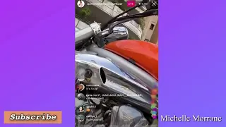 Michele Morrone live Instagram