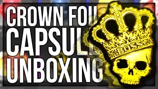 CROWN FOIL STICKER CAPSULE UNBOXING