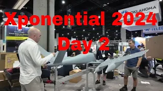 Xponential 2024 day 2 #recoveryonedrone #dronelife #Drone Expo