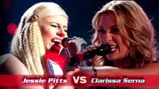 Jessie Pitts VS Clarissa Serna - Zombie (The Voice Performance)