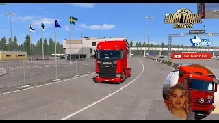 Euro Truck Simulator 2 (1.33 Beta) DLC Baltic Sea Ferry Road to Baltic Countries + DLC's & Mods