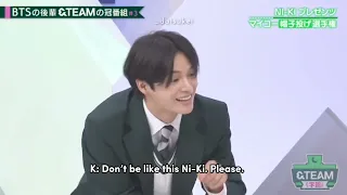 &TEAM K whining about not wanting to go last AGAIN 😂 funny &TEAM Gakuen [Eng Sub]