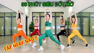 BÀI TẬP AEROBIC GIẢM MỠ HIỆU QUẢ NHẤT | GIẢM MỠ TOÀN THÂN , EO THON DÁNG ĐẸP CÙNG VIỆT THUỶ AEROBIC