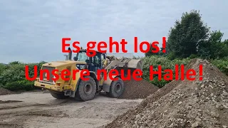 WCS Goch: Es geht los! Unsere neue Halle!