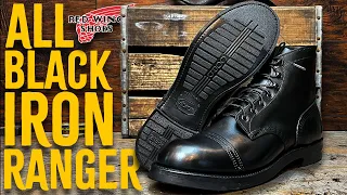 I Blacked Out a Pair of Red Wing Iron Rangers! | Total Recraft