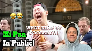 QPark - MI PAN TIKTOK Dance in Public!! REACTION!!!