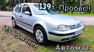 Обзор Volkswagen golf 4 2003 Автомат 1.6 AKL