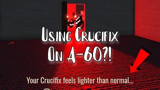 What Happens When Using Crucifix On A-60? - Roblox Doors Hotel Update