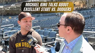 Michael King talks excellent start vs. Dodgers, his changeup, living in San Diego, and more