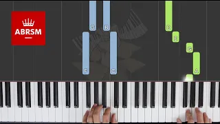 Down by the salley gardens / ABRSM Piano Grade 1 2021 & 2022, B:3 / Synthesia Piano tutorial