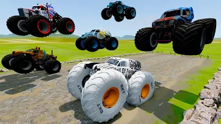 Hot Wheels insane Racing, El Toro Loco Freestyle and High Speed Jumps BeamNG Drive