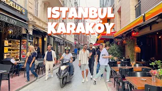 [4K] 🦊 Istanbul Walk 2022 Karakoy : Walking Tour