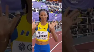 🏃🏽‍♀️Athletics - 🇧🇧 Sada Williams - Barbados #athletics #running #motivation #barbados #run