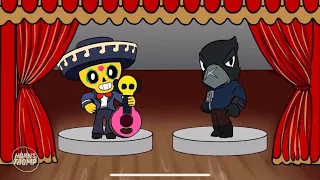 BRAWL STARS ANIMATION: POCO VS CROW #4 (NEW SKINS IDEA)