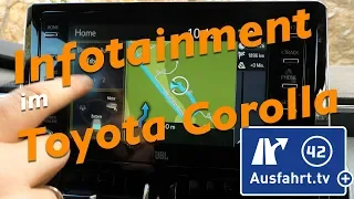 Das Infotainment System im 2019 Toyota Corolla