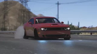 GTA 5 - Chasing Down The Hellcat (Cinematic)