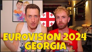 GEORGIA EUROVISION 2024 REACTION - NUTSA BUZALADZE - FIREFIGHTER