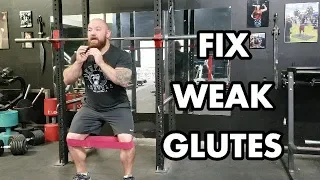 4 Fixes for Poor Glute Activation - Best Exercises to Strengthen Glutes for Squats and Deadlifts