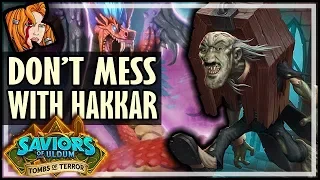 YOU DON’T MESS WITH HAKKAR! - Tombs of Terror Heroic Hearthstone