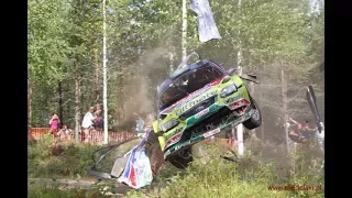 BEST OF RALLY CRASH 2017 PURE ENGINE SOUND