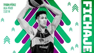 Tyson Pérez firma por el Unicaja hasta 2027