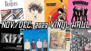 NOV/DEC '23 VINYL HAUL: Beatles, TMR Vaults, Hendrix, Donnas, KISS, MoFi, Atlantic 75 & more!