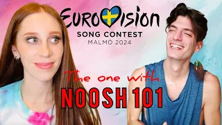 Special Guest: Noosh 101 | Semi Final 1 + 2 & Winner Predictions for Eurovision 2024 !