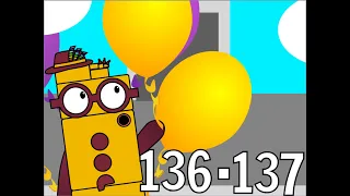 Numberblocks band 512ths 136 - 137